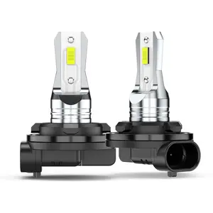 92069-7501 LED Headlight Bulbs Compatible For Polaris ATV SCRAMBLER 500 4X4 2001-2009, 500% Brighter, 6000K White, 50,000hrs Life,ATV, Powersports Bulb, for OffRoad, Plug and Play, Pack of 2