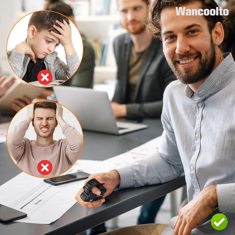 WANCOOL ASMR 3D Printed Fidget Toy Press Push Rotate Stress Release Black Friday After Sale Give it to him after Christmas 2026