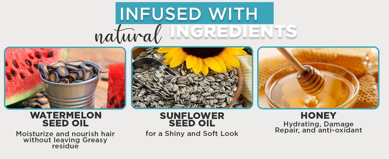 Leave in Conditioner Detangling Spray, Repairs, Softens, Hydrates, UV and Heat Protection Lightweight for All Hair Types