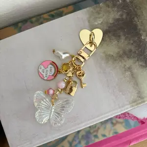 Butterfly Charm E-Reader/Phone Charm, Bookish Accessory, Gift for Book Lover, Kindle Charm, E-Reader Gift, Phone Jewelry, Kobo Charm