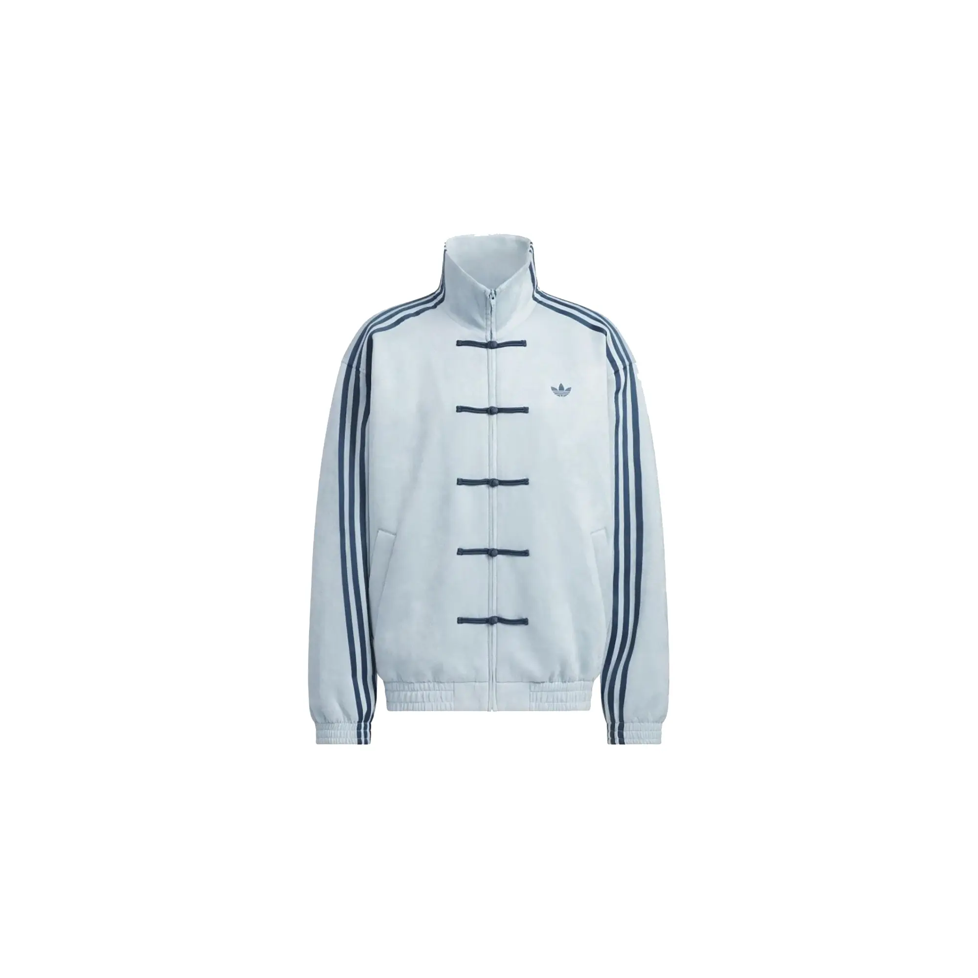 Chinese Style Track Top "Ash Grey" KT3846