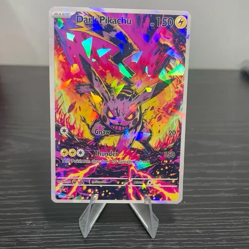 Dark Pikachu Custom Card - TikTok Shop Dark Pikachu Custom Card - TikTok Shop