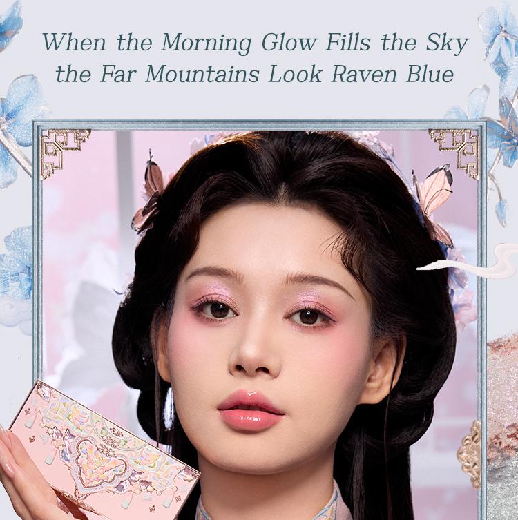 Flower Knows Butterfly Cloud Collar Collection Embossed Six-Color Makeup Palette