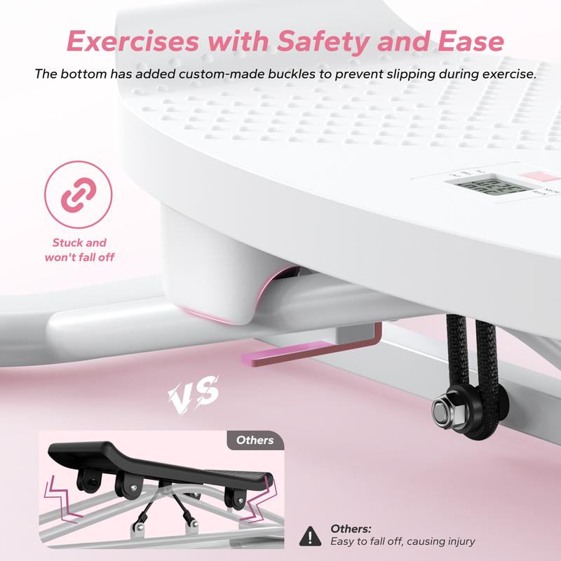 Merach Ski Simulator Training Machine, Low-Impact Plyometric and Leg Exercise Machine, Full-Body Cardio Equipment for Home Gym, Fun Aerobic Training, TikTokShopBlackFriday