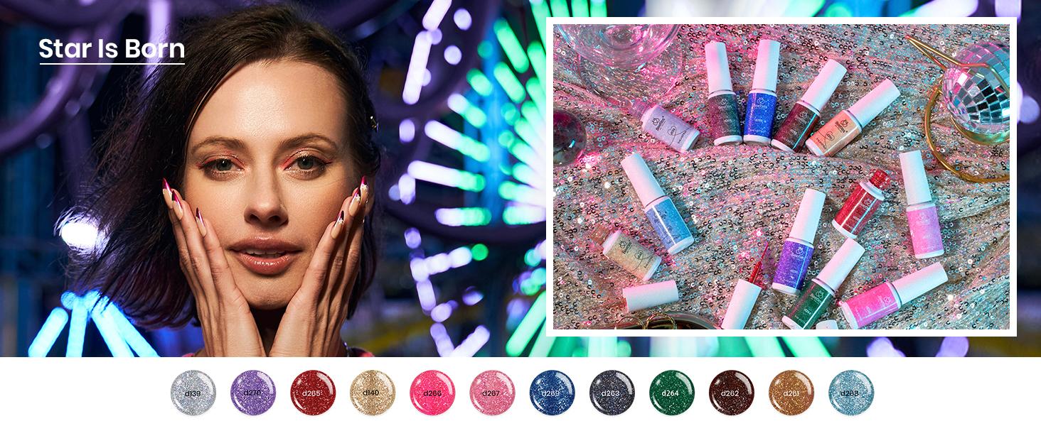 Beetles Liner Gel Polish DIY Nails at home Soak Off Uv Nail Art Manicure Gifts for Women Glitter Glue Cutics  Cosmetic #TikTokShopBacktoSchool