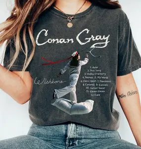 Comfort Colors Conan Gray T-Shirt, Vintage 90s Graphic Tee, Music Lover Shirt, Comfort Colors Style, Unisex Casual, Gift for Fans