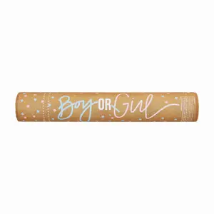 gender reveal confetti cannon popper