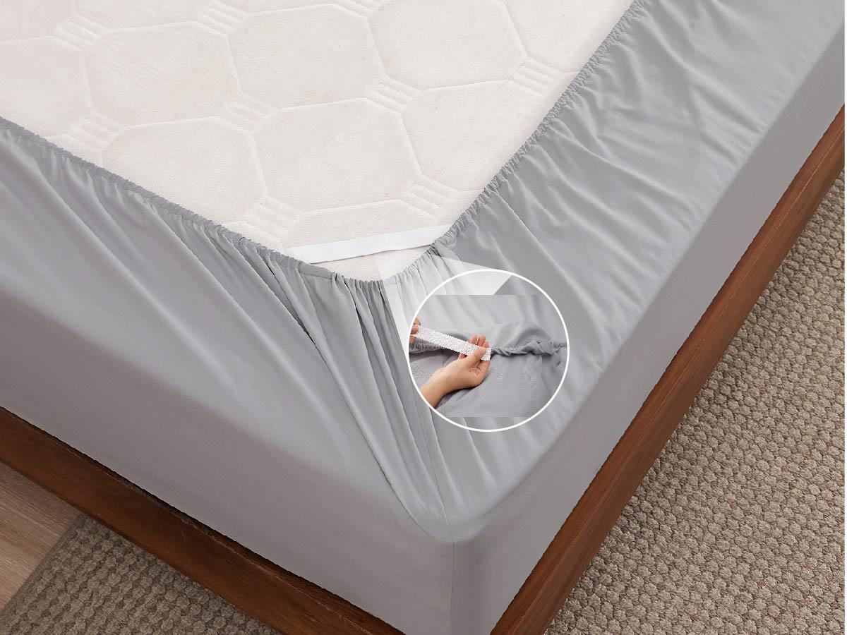 Deep Pocket with Band Sheets Set 4 Pieces Halloween Pumpkin Caramel, Fit for Tall Mattresses 14-21'', Soft, Breathable, Cooling&Machine Washable Hotel Luxury Bedsheets & Pillowcases, Easy & Secure Fit