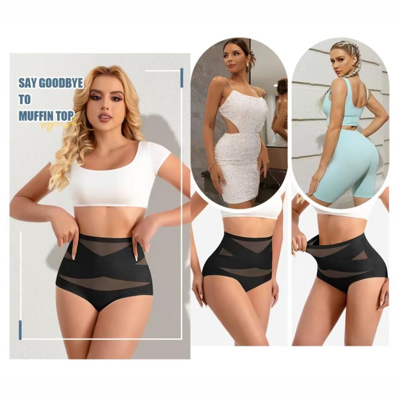 xl 6 Pieces of High-Waisted ShapingPanties-Slimming,Compression, Hip-Lifting,PostPartum Abdominal Shaping, Comfortable,Breathable, Soft, Ladies' Essential for Fall and WinterShapewear Womenswear Sexy Basic