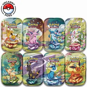 Prismatic Evolutions Mini Tin, English, 2 packs, Random Design