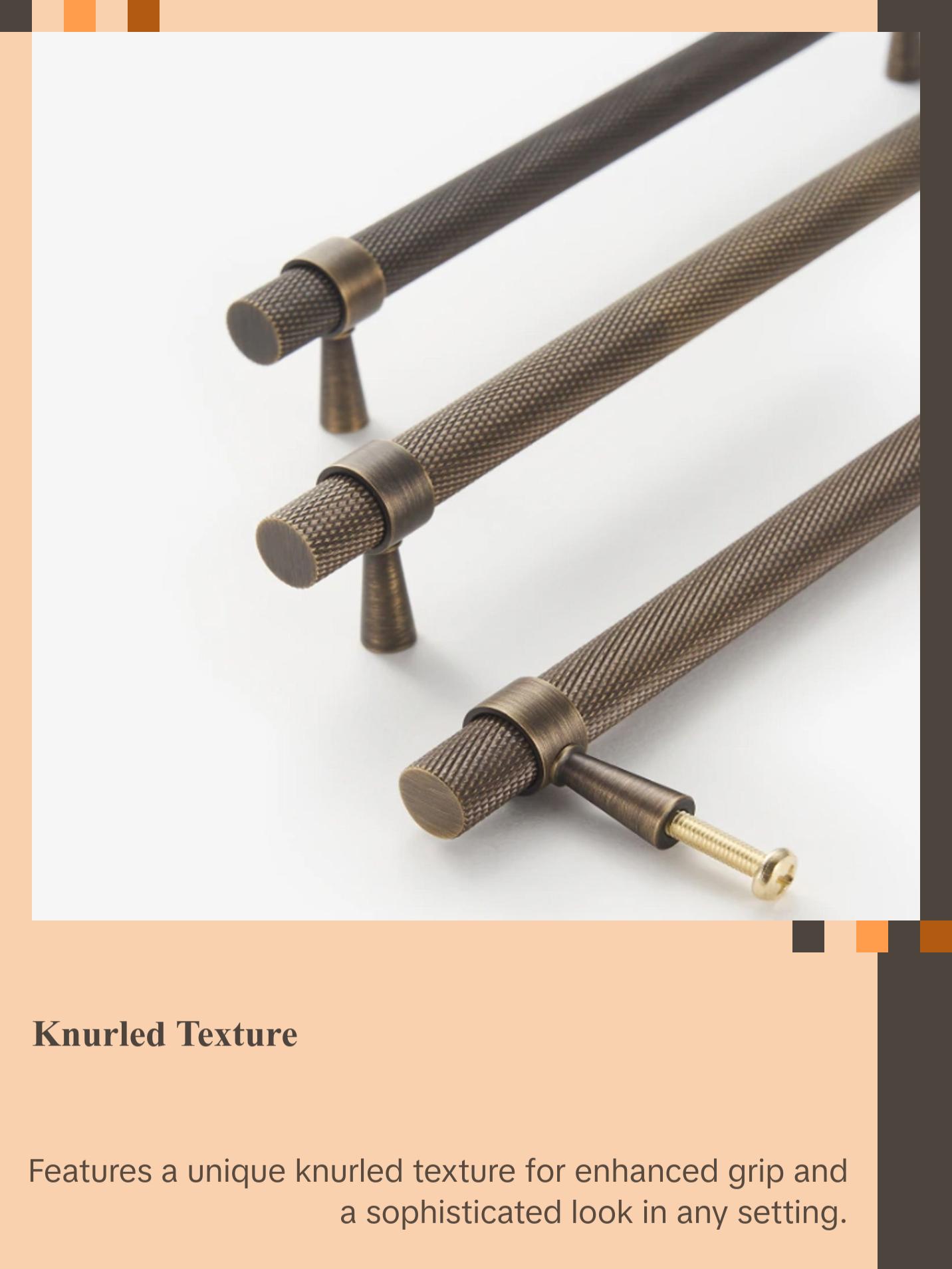 Modern Antique Brass Cabinet Knobs & Pulls