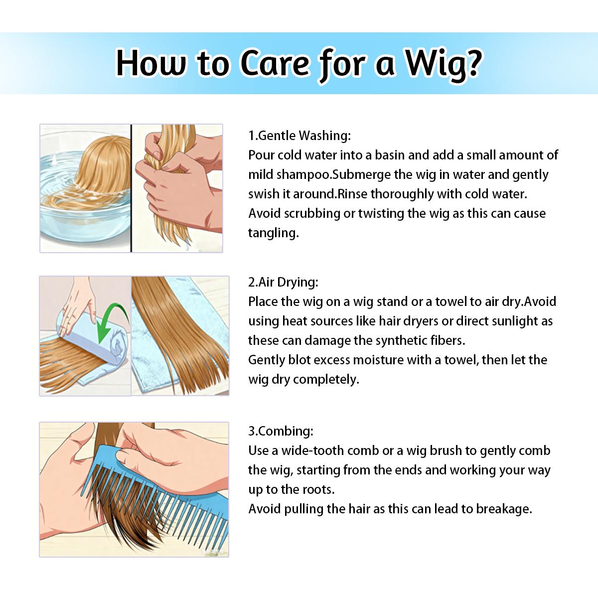 Ua Hair 9x7 Glueless Synthetic Lace Front Wig Wear And Go Pre Plucked Pre Cut Straight Wig Vivid Self Growing Clean Hairline with Tiny Knots Natural No Glue Wig