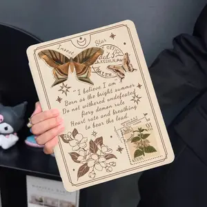 Floral Butterfly iPad Case with Pencil Holder for All Models, Slim Lightweight Shockproof Protective Cover for iPad 7/8/9/10/11th Gen, iPad Air 2/3/4/5/6/7, iPad Pro 9.7/10.5/11/12.9 inch, Soft Anti-Scratch Tablet Case