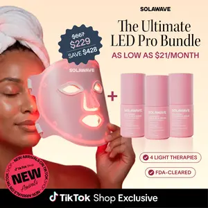 Wrinkle Retreat Pro Light Therapy Face Mask+ LightBoost Face & Neck Serums Bundle