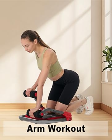 Ab Machine, Sit Up Exercise Equipment, Ab Workout Equipment with 3 Adjustable Resistance, Ab Trainer for Stomach Workout with 330 LBS Weight Capacity, Foldable Ab Crunch Machine for Home Gym Ab Machine, Sit Up Exercise Equipment, Ab Workout Equipment with 3 Adjustable Resistance, Ab Trainer for Stomach Workout with 330 LBS Weight Capacity, Foldable Ab Crunch Machine for Home Gym