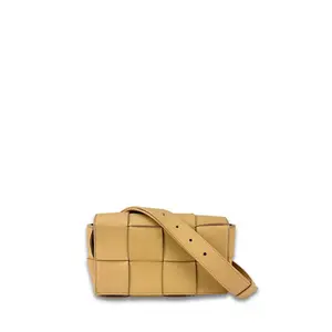Pre-owned Bottega Leather Belt Bags Veneta Mini Cassette Belt Bag