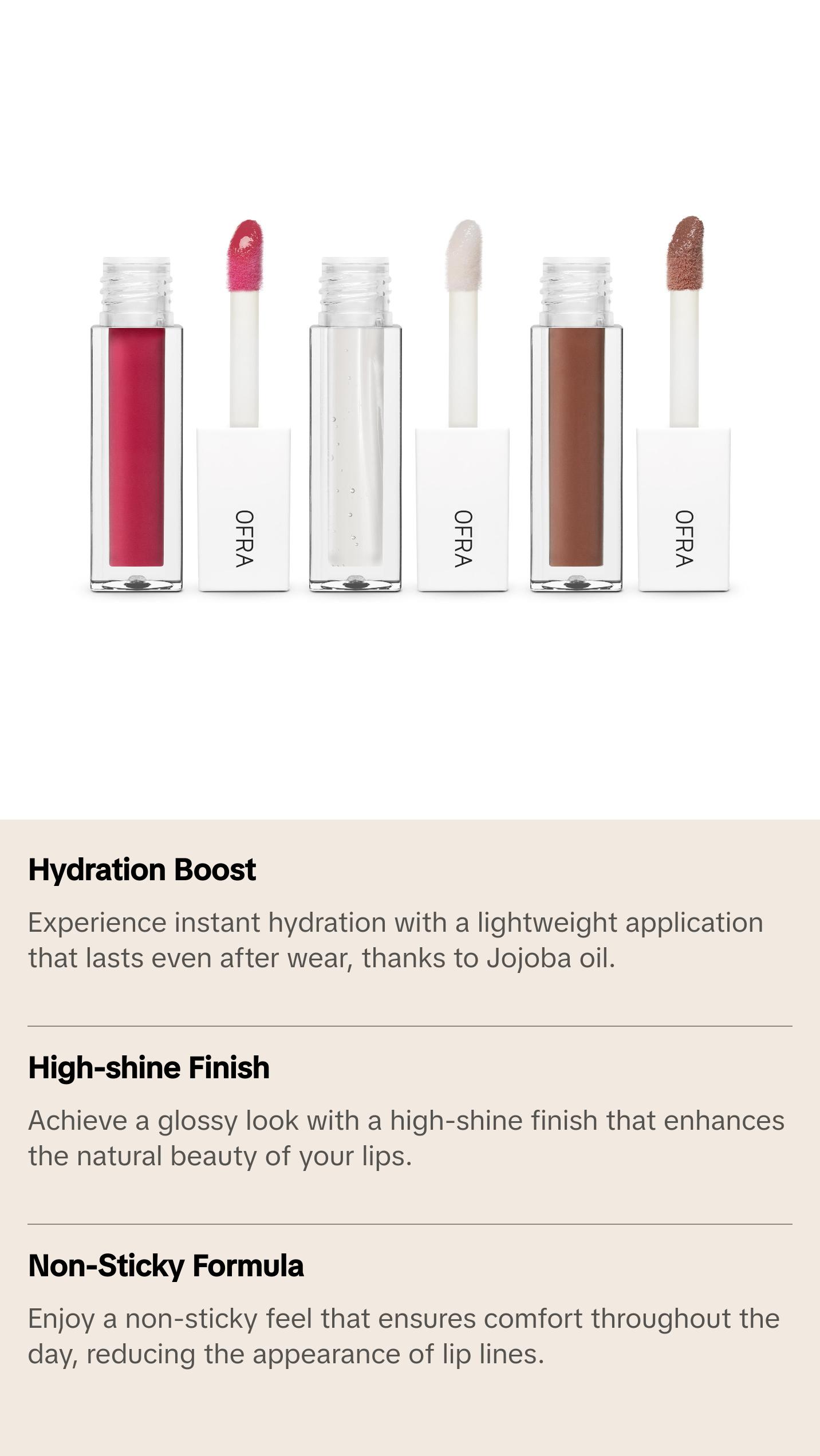 Lip Oil Trio - Glazed Glow Lip Oil Trio - Glazed Glow