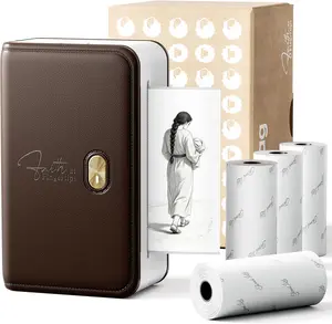 FaithTag FP31 Bible Printer Set, 3-Inch Wide Scripture Portable Bluetooth Printer, Create Custom Verse Prints with Notes, Icons & Decorative Borders, Inkless & Lightweight, Ideal for Bible Journaling, Devotion & Faith Gifts