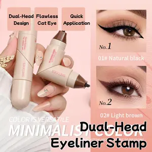 No More eye liner Fail!  Dual-Head Rotating Stamp - Flawless Cat Eye for Busy Mornings  #MakeupHacks