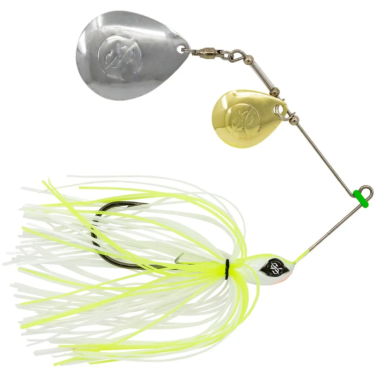 GOOGAN SQUAD Spinnerbait Bumper Lure - Double Colorado Blades, Heavy Thump Action for Cold & Dirty Water, Bass Targeting Artificial Fishing Lures