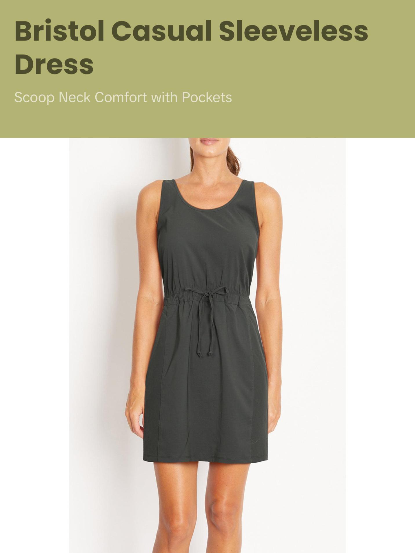 Bristol Dress Casual Sleeveless