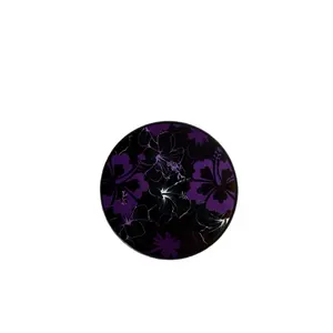 Purple Hibiscus Phone Grip Accessories Smartphone Cellphone Mount Stand Stand