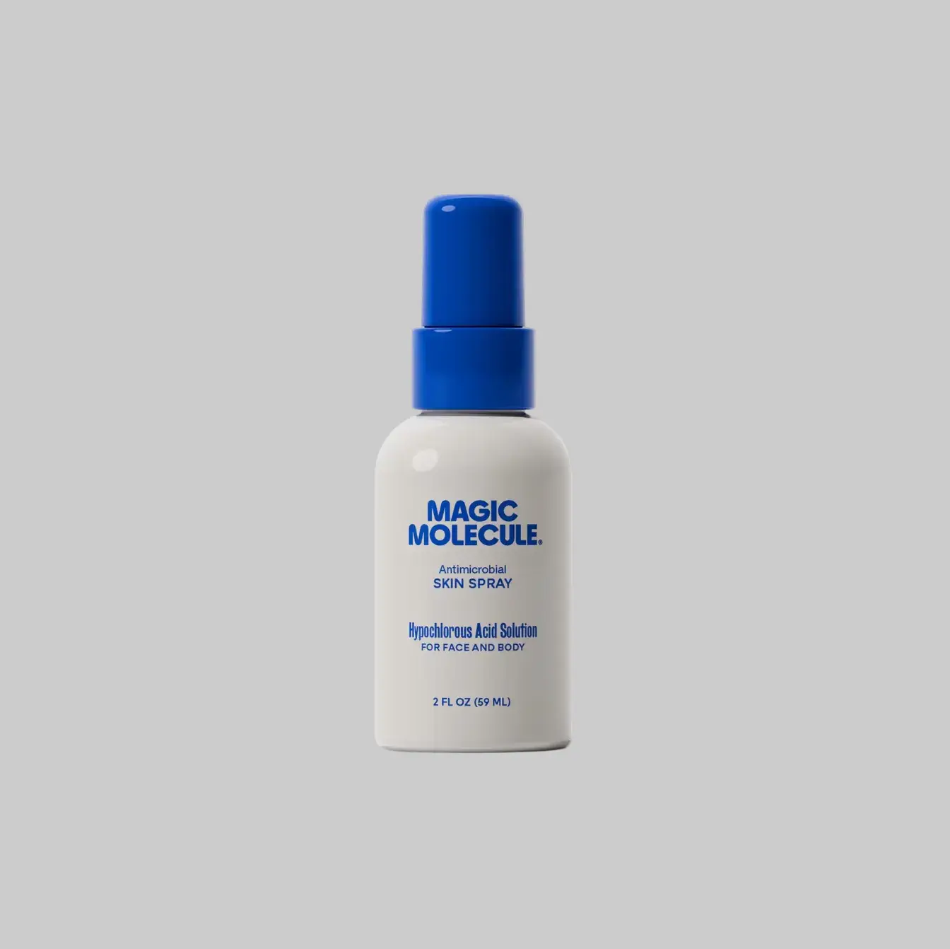 Magic Molecule Hypochlorous Acid Antimicrobial Skin Spray Travel Size 2.0 oz