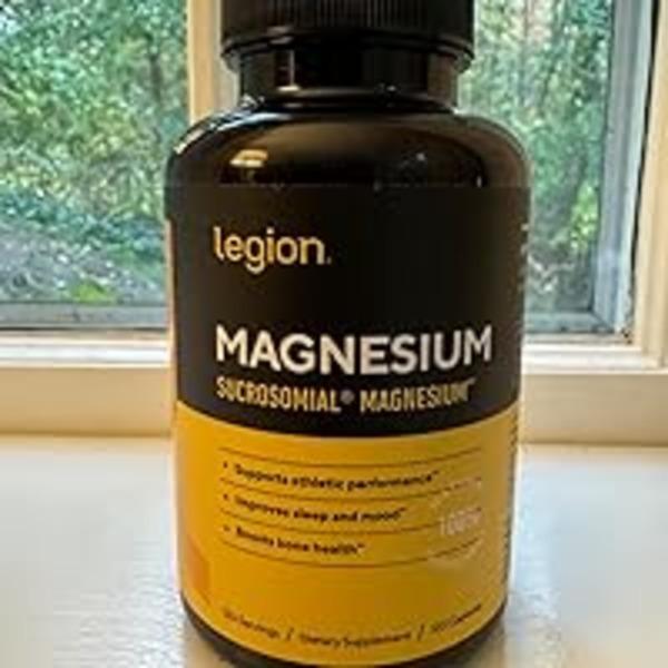 Legion Magnesium Sucrosomial Essential Mineral Supplement - 120 Servings
