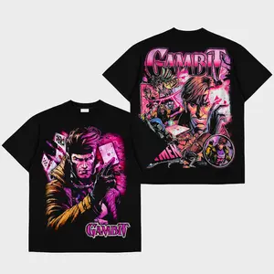 Gambit Premium Cotton T-Shirt V1, The Ragin’ Cajun Fan T-Shirt, Xmen Fans Club T-Shirt, Dark Superhero T-Shirt, Comic Book Fans T-Shirt, Superhero Graphic Tee.