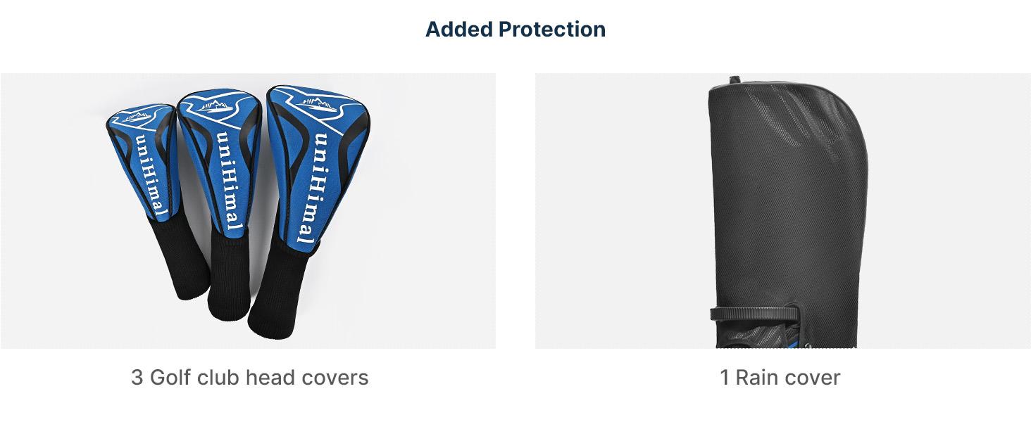 UNIHIMAL Men's Complete Golf Club Set, Right Hand – 9/10/11-Piece Golf Clubs with Stand Bag UNIHIMAL Men's Complete Golf Club Set, Right Hand – 9/10/11-Piece Golf Clubs with Stand Bag