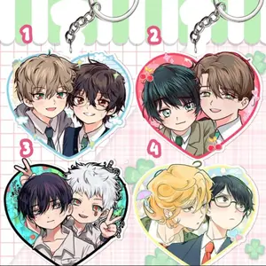 PREORDER Lost in the Cloud / Summer Hikaru Died / Cherry Magic / Doukyusei / Scumbag / Ganbare Heart yaoi BL webtoon Couple acrylic keychain