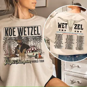 Concert Trending T-Shirt, The Night Champion World Tour, Vintage Music Shirt, Gift For Fans