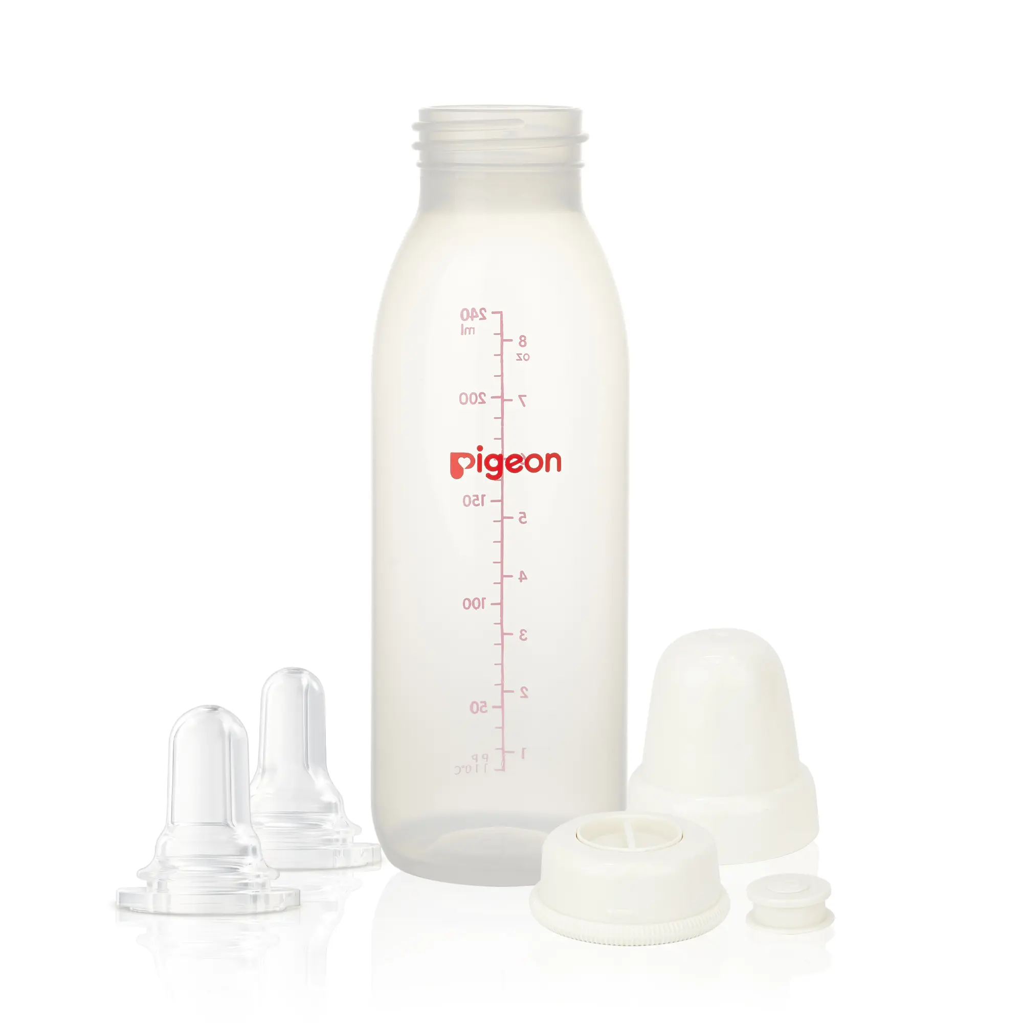 Pigeon Baby Cleft Lip/Palate Bottle with 2 Nipples, 8.11 Oz baby registry essential baby bottle