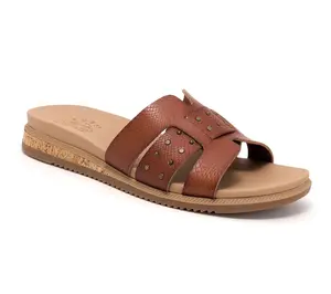Skechers BOBS Desert Kiss Low Vegan Washable Slide Sandals - Stud Look