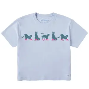 Women's Cheetahs Short Sleeve Crusher Boxy Tee