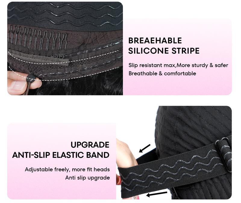 CurlyMe Wear Go Glueless 250% Density Burmese Curly Human Hair Wig Pre-Bleached Pre-cut HD Lace Front Wig - Natural Black #TikTokShopBlackFriday