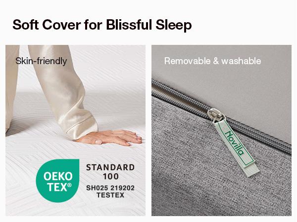 Gel Memory Foam Mattress for Cool Night &  Fiberglass-Free，Full/Queen/KIng Size ,6/8/10/12/14 Inch Medium Firm  in Box for Cool Sleep and Pressure Relief&Perfect Balance of Softness.Holiday Haul