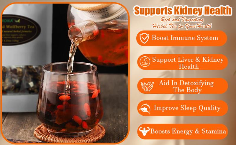 30bags Ginseng-Infused Eight Treasure Tea, Kidney Tea Formula Ginseng eight Treasure Teas for Women & Men, Nnatural Ingredients Sweet Taste and Aroma150g(5g*30pcs) 30bags Ginseng-Infused Eight Treasure Tea, Kidney Tea Formula Ginseng eight Treasure Teas for Women & Men, Nnatural Ingredients Sweet Taste and Aroma150g(5g*30pcs)