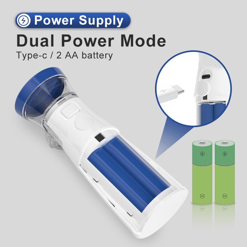 Portable Handheld Nebulizer - USB Rechargeable Nebulizer for Adults and Children, Ultra-fine 3μm Mist, <30dB Quiet Asthma Relief, Suitable for Home and Travel, Quick Relief of Respiratory Problems, Ultra-Quiet (White) Portable Handheld Nebulizer - USB Rechargeable Nebulizer for Adults and Children, Ultra-fine 3μm Mist, <30dB Quiet Asthma Relief, Suitable for Home and Travel, Quick Relief of Respiratory Problems, Ultra-Quiet (White)