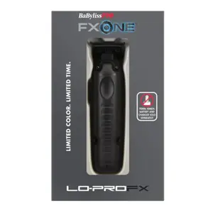 Babyliss Pro FXONE Low-Profile Matte Black Interchangeable Battery Trimmer - TOOL ONLY