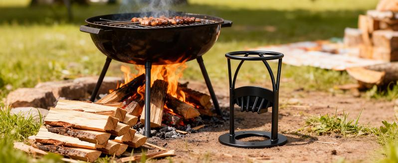 Wood Splitting Wedges Manual Firewood Kindling Splitter for Wood Cast Iron Log Splitting Wedge Simple and Safe Wood Splitting Tool Ideal for Camping and Picnics