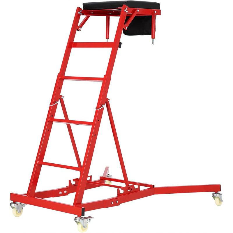 Automotive Top Side Creeper, Top Side Creeper (49"-69" Length) for Trucks, Engine Creeper with 400LB Capacity, Foldable Creeper for Home Garage,Auto Repair and Maintaince