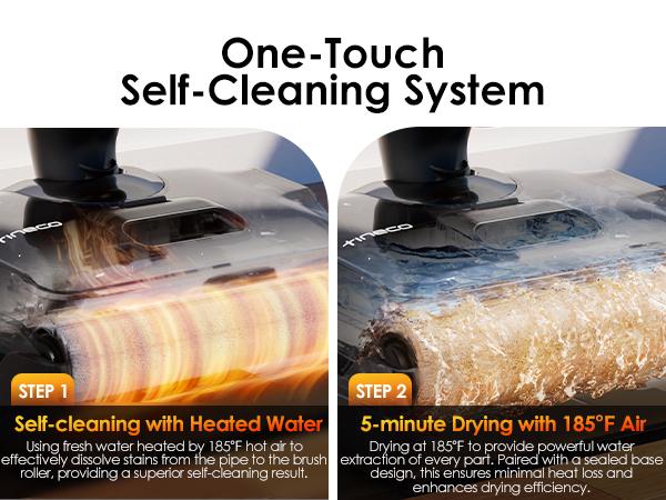 Tineco FLOOR ONE i6 Stretch Wet Dry Vacuum Cleaner,Vacuum & Mop in One Step,20kPa Powerful Suction,180° Lay-flat Design,Anti-Tangle Design,Full-path Self-cleaning&5min Drying with 85℃(185℉) Air,Up to 40* minutes Runtime,Upgraded Pouch Cell Tineco FLOOR ONE i6 Stretch Wet Dry Vacuum Cleaner,Vacuum & Mop in One Step,20kPa Powerful Suction,180° Lay-flat Design,Anti-Tangle Design,Full-path Self-cleaning&5min Drying with 85℃(185℉) Air,Up to 40* minutes Runtime,Upgraded Pouch Cell
