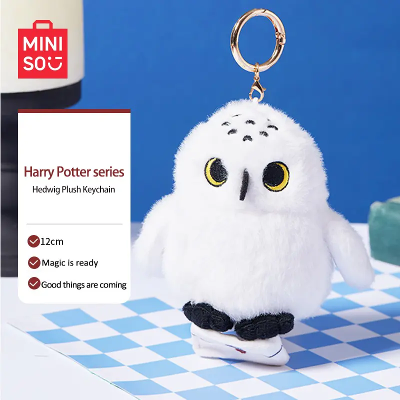 Harry Potter Series Plush Keychains: Hedwig, Sorting Hat, 9 3/4 Platform - Ideal for Bags, Backpacks, and Decor Hogwarts Soft purse accessories,cozyvibes, Back To School