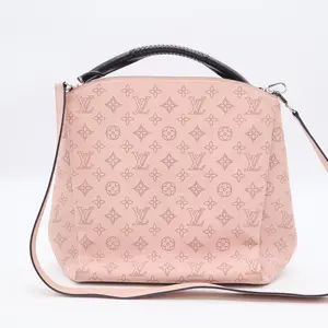 Pre-owned Louis Vuittion Leather Top handle bag Babylone Handbag Mahina BB Twins LDJ3163