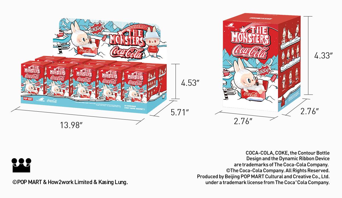 [Spanish]-THE MONSTERS Coca-Cola Series Figuras Coleccionables Caja Ciega, Caja Sorpresa