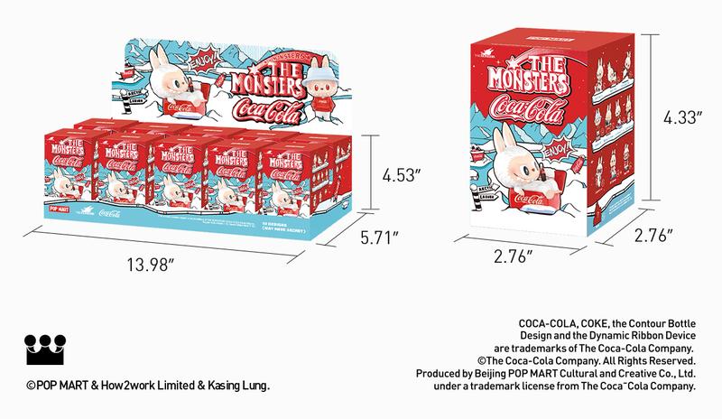 [Spanish]-THE MONSTERS Coca-Cola Series Figuras Coleccionables Caja Ciega, Caja Sorpresa