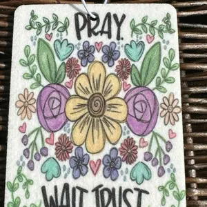 Custom Car Freshie Set with 3ml Spray | Choose 1 or 2 Freshies | Personalized Car Air Freshener | Handmade Car Scent | Auto Freshener Gift