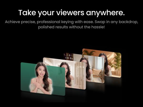 Insta360 Link 2C Pro – 4K Webcam for PC/Mac, 1/1.3” Sensor, Low-Light, Auto Framing, HDR, Directional Noise-Canceling Mics, Supports Stream Deck, Zoom, Teams, Twitch for Streaming or Meetings