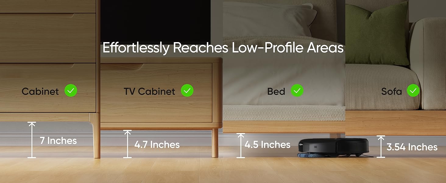 [LIVE-ONLY] eufy C20 Omni Robot Vacuum, Robot Vacuum and Mop Combo, Self Emptying, Auto Mop Washing and Auto Drying for hands-free cleaning, 3.35-Inch Ultra-Slim Body, 7000 Pa Powerful Suction, All-in-One Station｜Spingtok